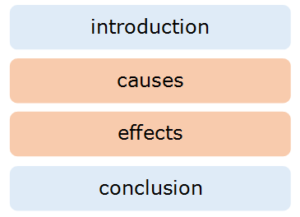 block organization cause and effect essay