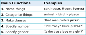 Which Tests Correctly Identify English Nouns? | Academic Marker