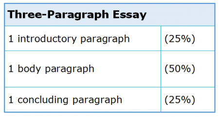 average high school essay length