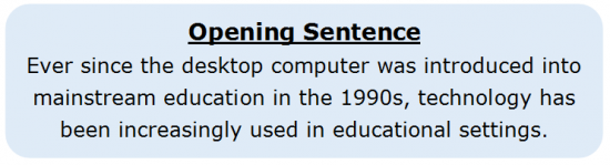 About Introductory Paragraphs 2.2 Opening Sentence About Introductory Paragraphs 2.2 Opening Sentence