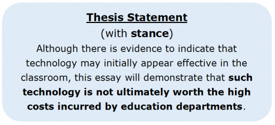 About Introductory Paragraphs 2.7 Thesis Statement with Stance About Introductory Paragraphs 2.7 Thesis Statement with Stance