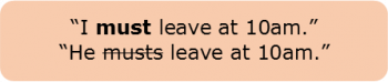 Modal Verbs 3.2 Inflection Error Modal Verbs 3.2 Inflection Error