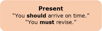 Modal Verbs 3.5 Present Modal Verbs 3.5 Present