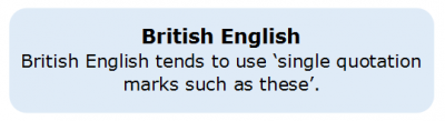 Quoting 2.7 British English Quoting 2.7 British English
