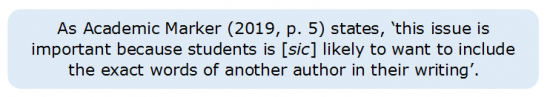 Quoting 3.5 Fixing Errors Quoting 3.5 Fixing Errors