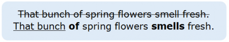 Subject-Verb Agreement 3.9 Embedded Prepositional Phrases Subject-Verb Agreement 3.9 Embedded Prepositional Phrases