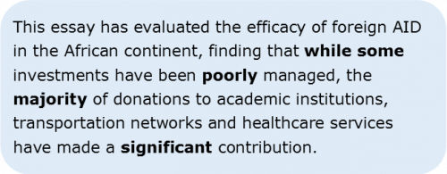 Stance 3.6 Stance in Thesis Restatements Stance 3.6 Stance in Thesis Restatements