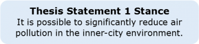 Thesis Statements 2.4 Stance A Thesis Statements 2.4 Stance A
