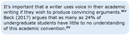 Voice 1.1 Writer and Source Voice Voice 1.1 Writer and Source Voice