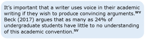 Voice 1.1 Writer and Source Voice